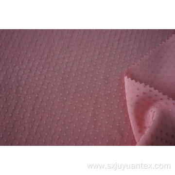 100% Viscose Swiss Dot Jacquard Dyed Fabric